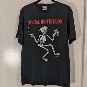Vintage 1996 Social Distortion T-shirt